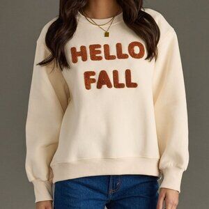 Women's Hello Fall Sweatshirt Panache Size Small